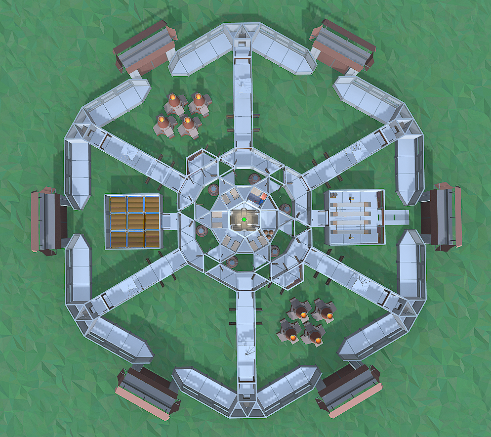 Rust Gameplay Screenshot 2 - Epic base build