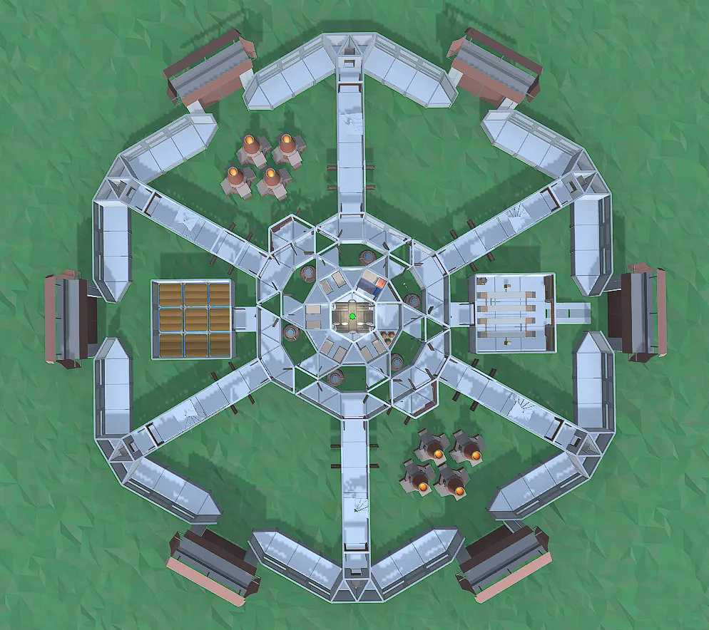 Rust Gameplay Screenshot 2 - Epic base build