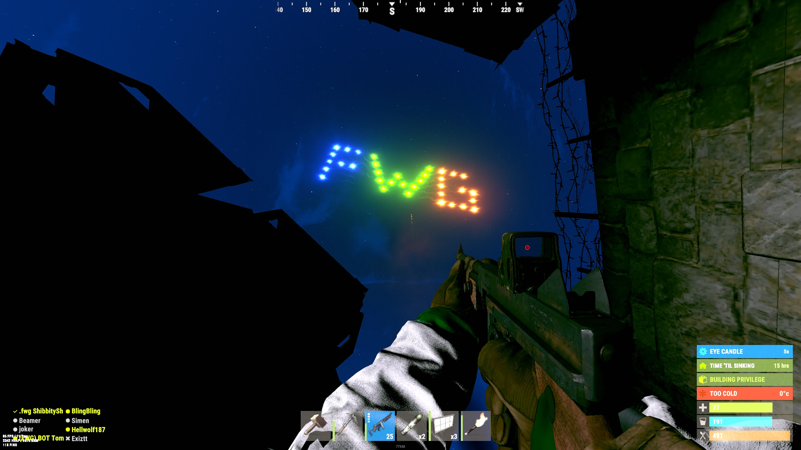 Rust Gameplay Screenshot 10 - Community gathering